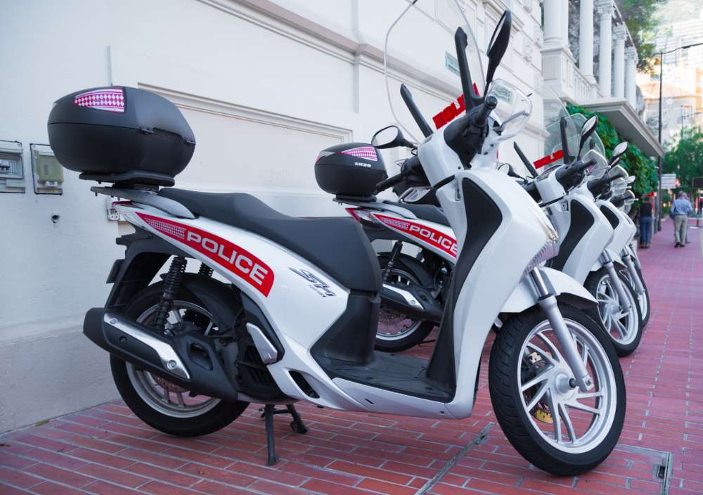 Motor scooter 125cc politiev
